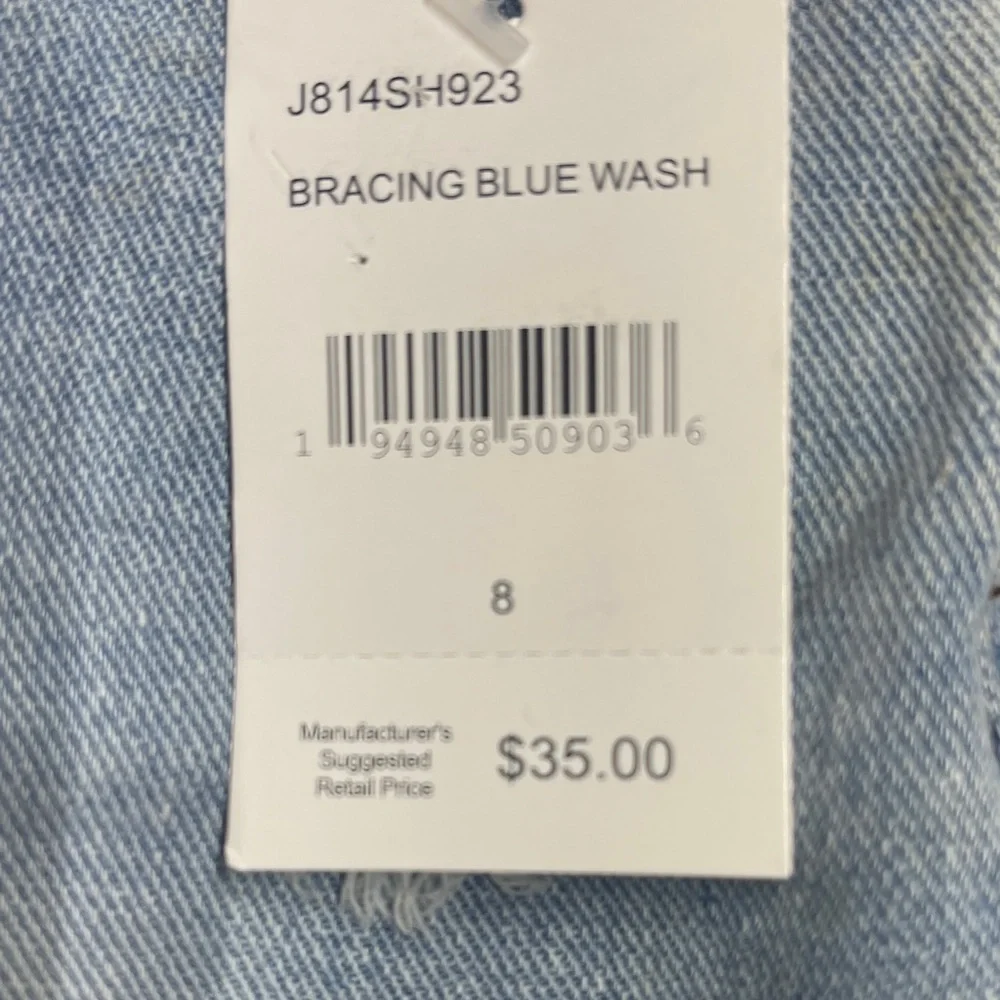 Light Blue Denim kids Shorts